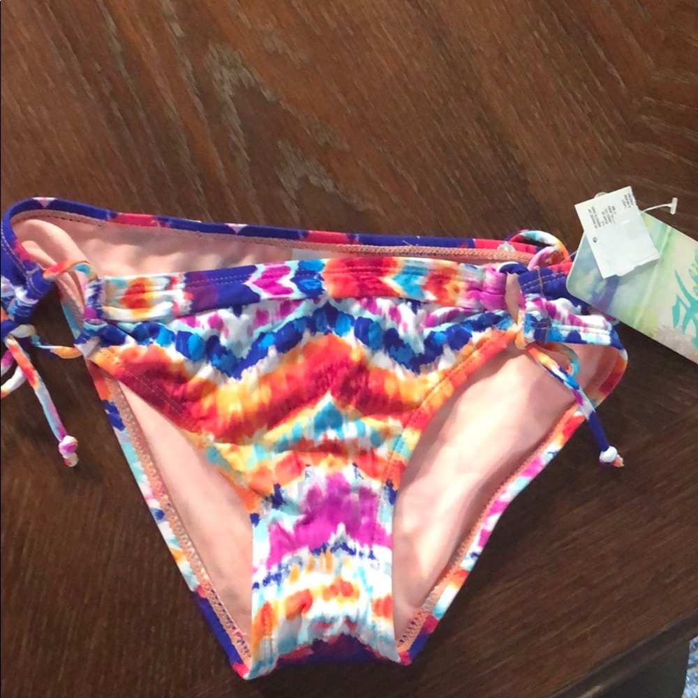 NWT Hobie swimsuit bikini bottoms XS